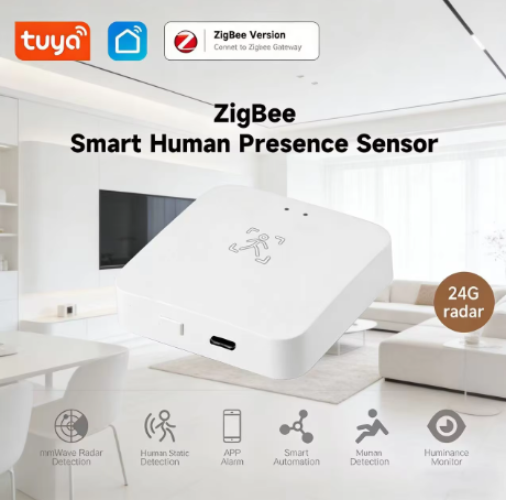 24G Smart Human Body Sensor Tuya Zigbee Human Sensor