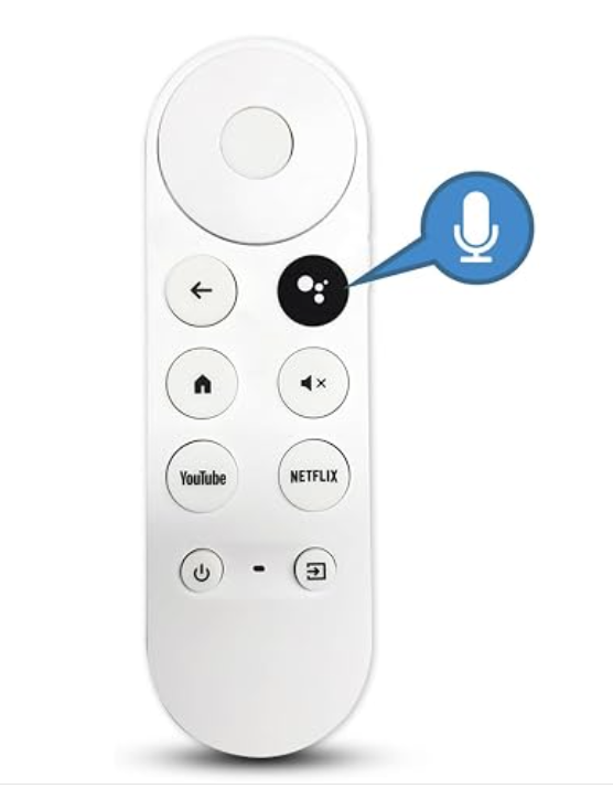 Remote Control for Google TV, Compatible with 4K Remote Google TV (New)