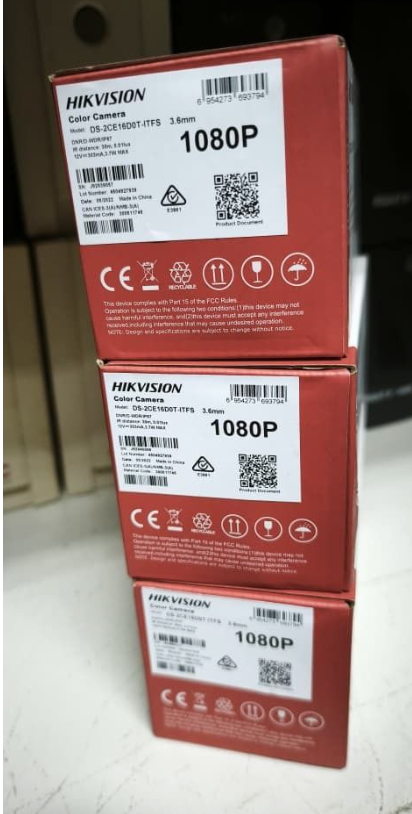 Hikvision Turbo HD DS-2CE76D0T-ITPFS 2MP 1080P Audio CCTV Camera HD DS-2CE76D0T - gambar 2