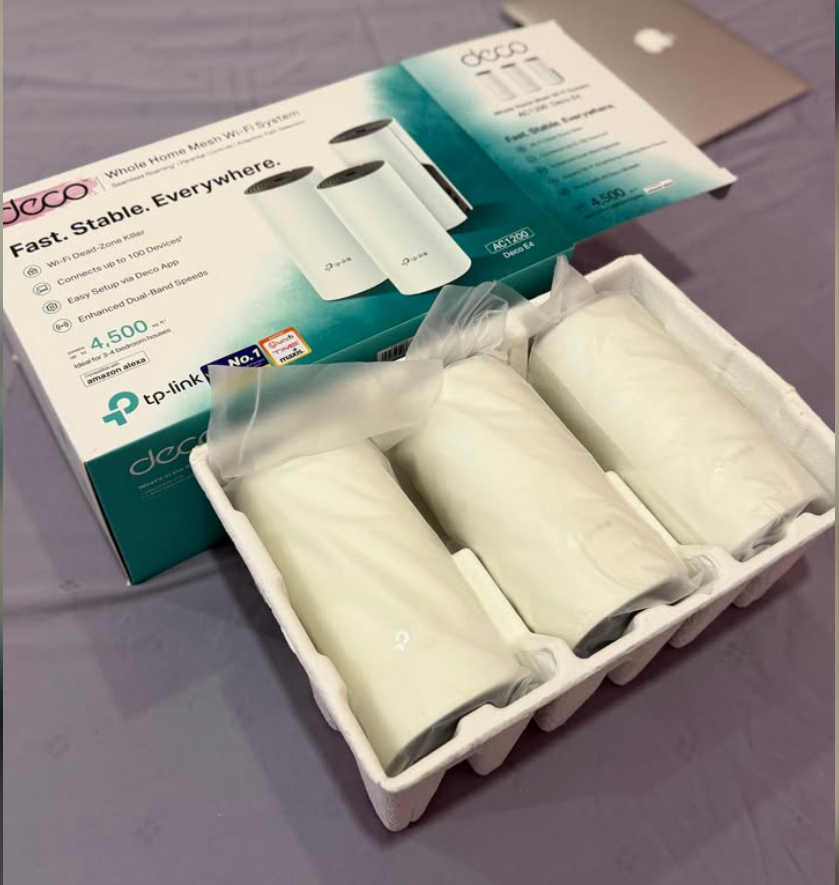 TP-Link Deco M4 Mesh Wi-Fi System (1 Pack) Deco M4 ( 1 Pack)(Used) - gambar 2