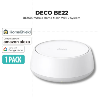 TP-Link Deco BE22 BE3600 Mesh WiFi 7 System