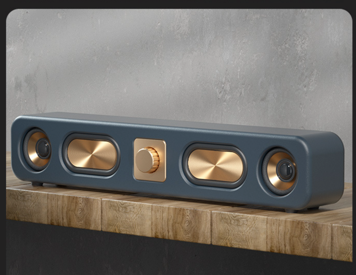 Retro Wireless Bluetooth Speaker Large Speaker Accent Low Wooden Retro Wireless Bluetooth Speaker - gambar 9