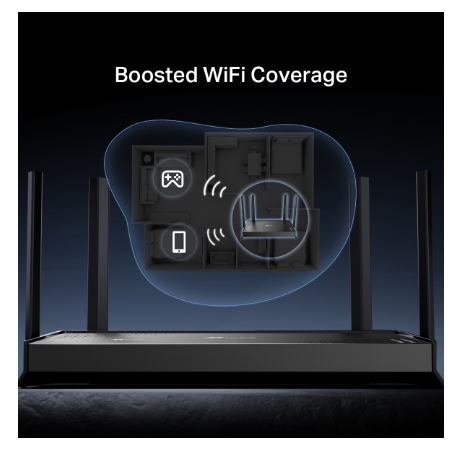 TP-Link BE220 BE3600 Dual-Band Wi-Fi 7 Router TP-Link BE220 BE3600 (USED) - gambar 7